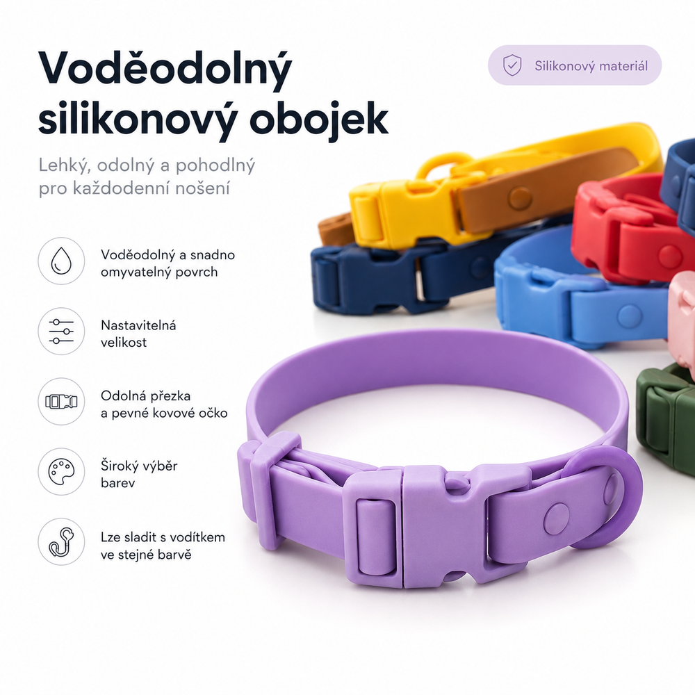Vodeodolný obojok